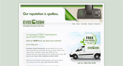 Desktop Screenshot of evergreenclean.ca